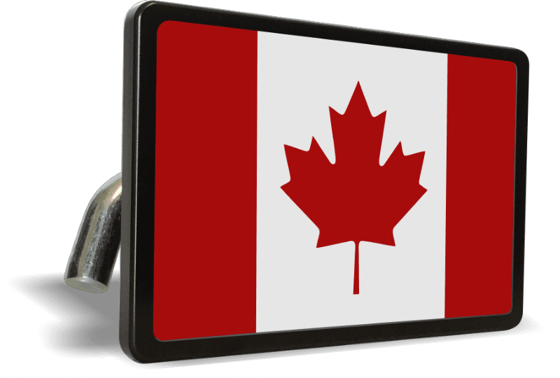 Canada Flag (Color) - Tow Hitch Cover